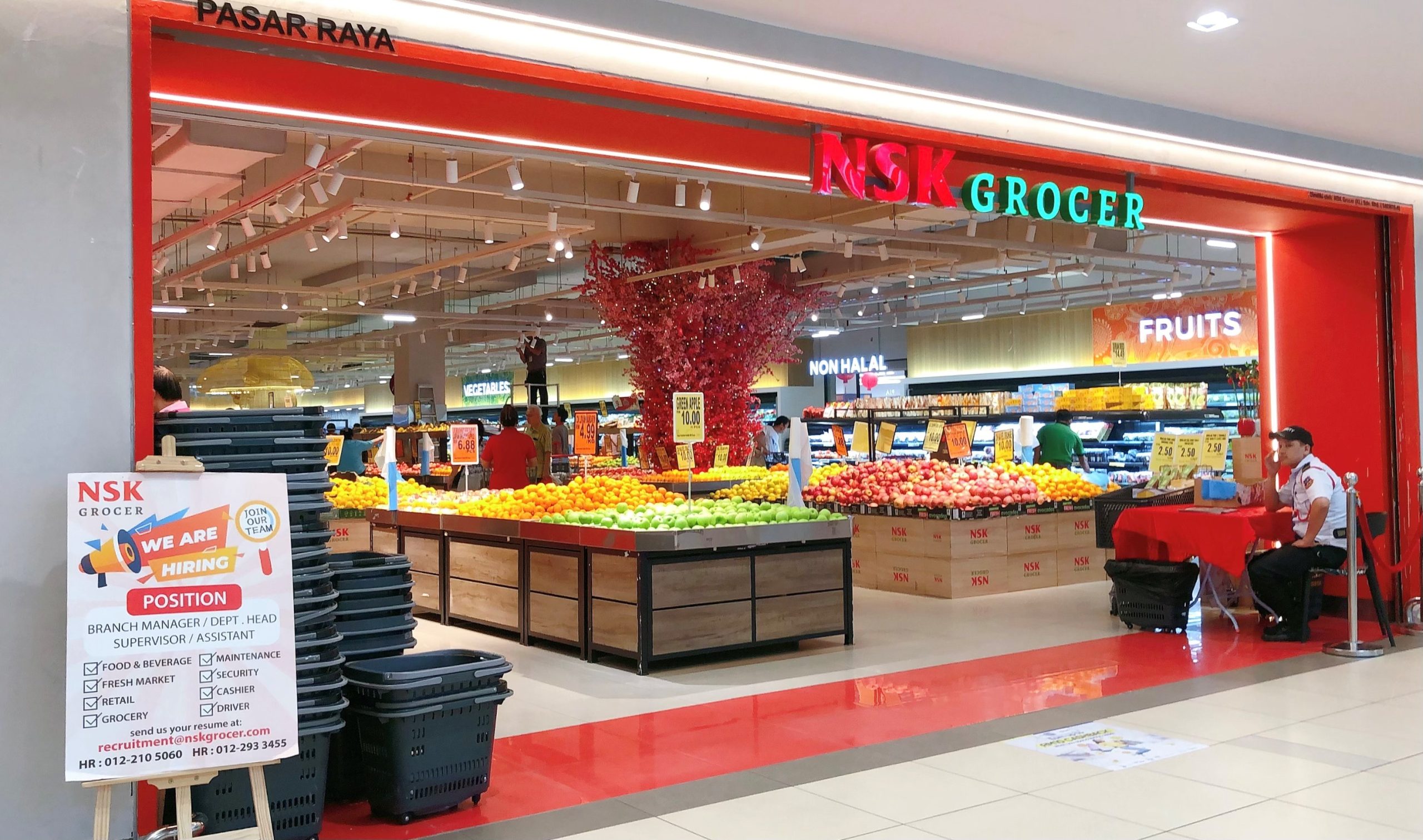 NSK Grocer Retail Lighting Supply