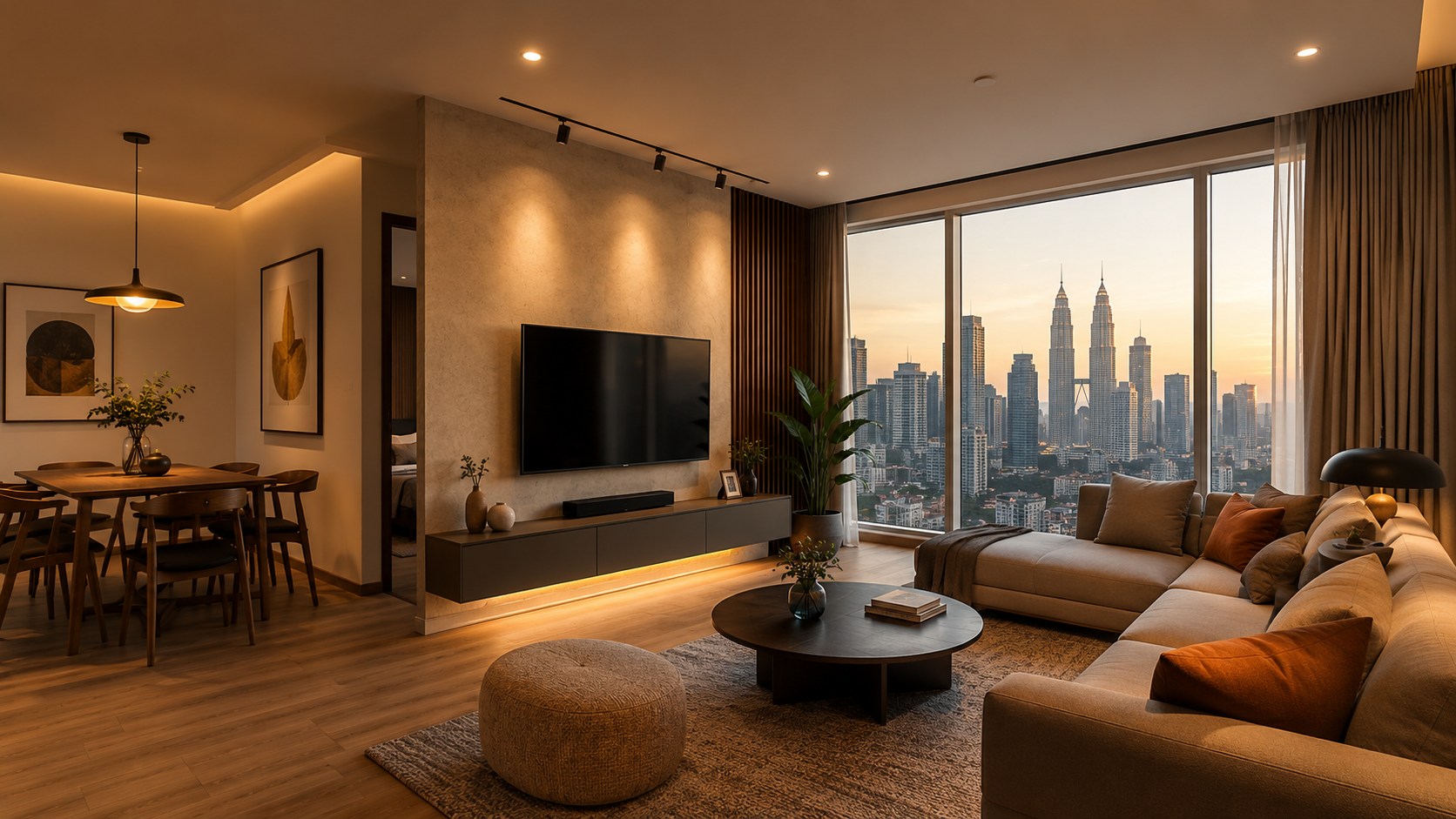 Best Lighting for Modern Condos in Kuala Lumpur