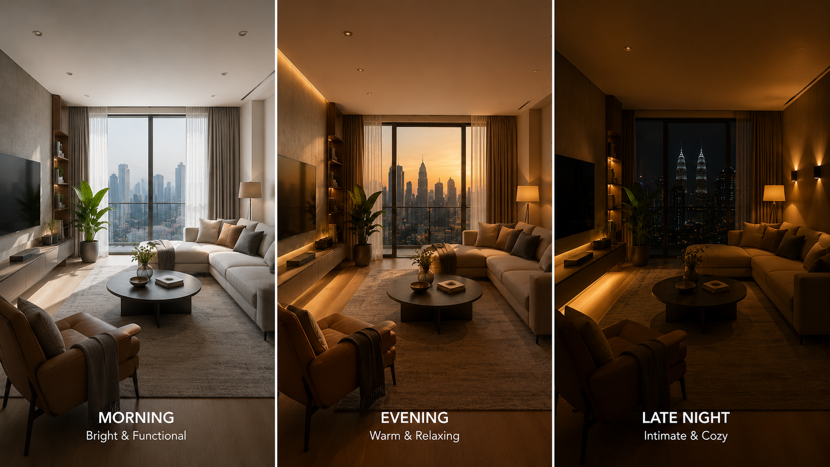 How Lighting Changes the Ambience of a Room