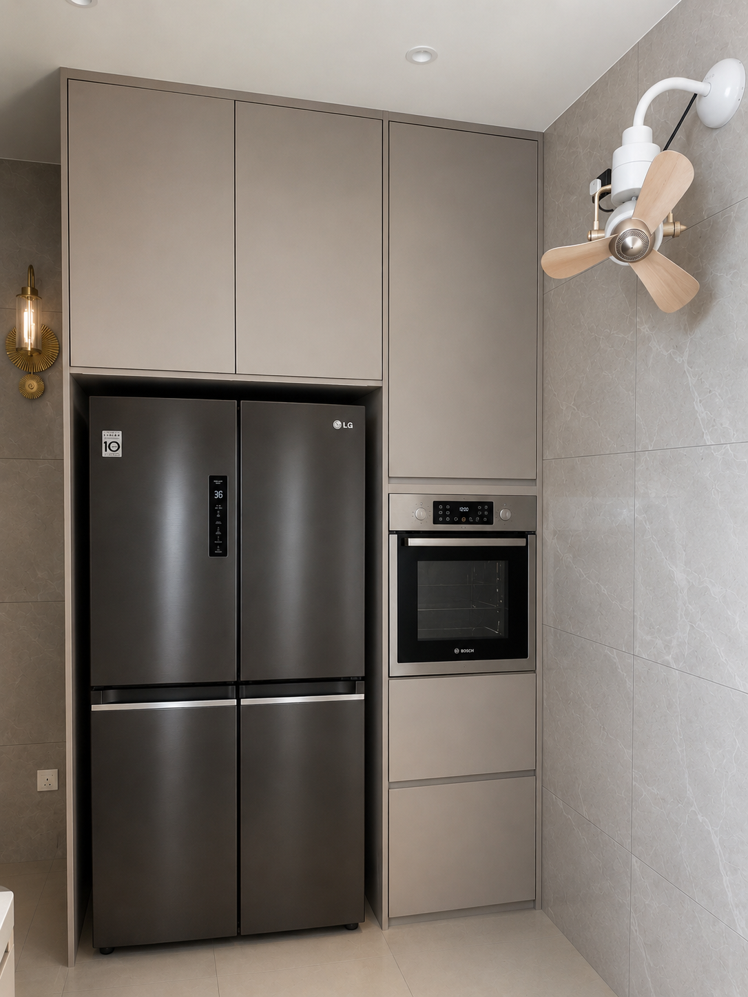 Kitchen & Display Area