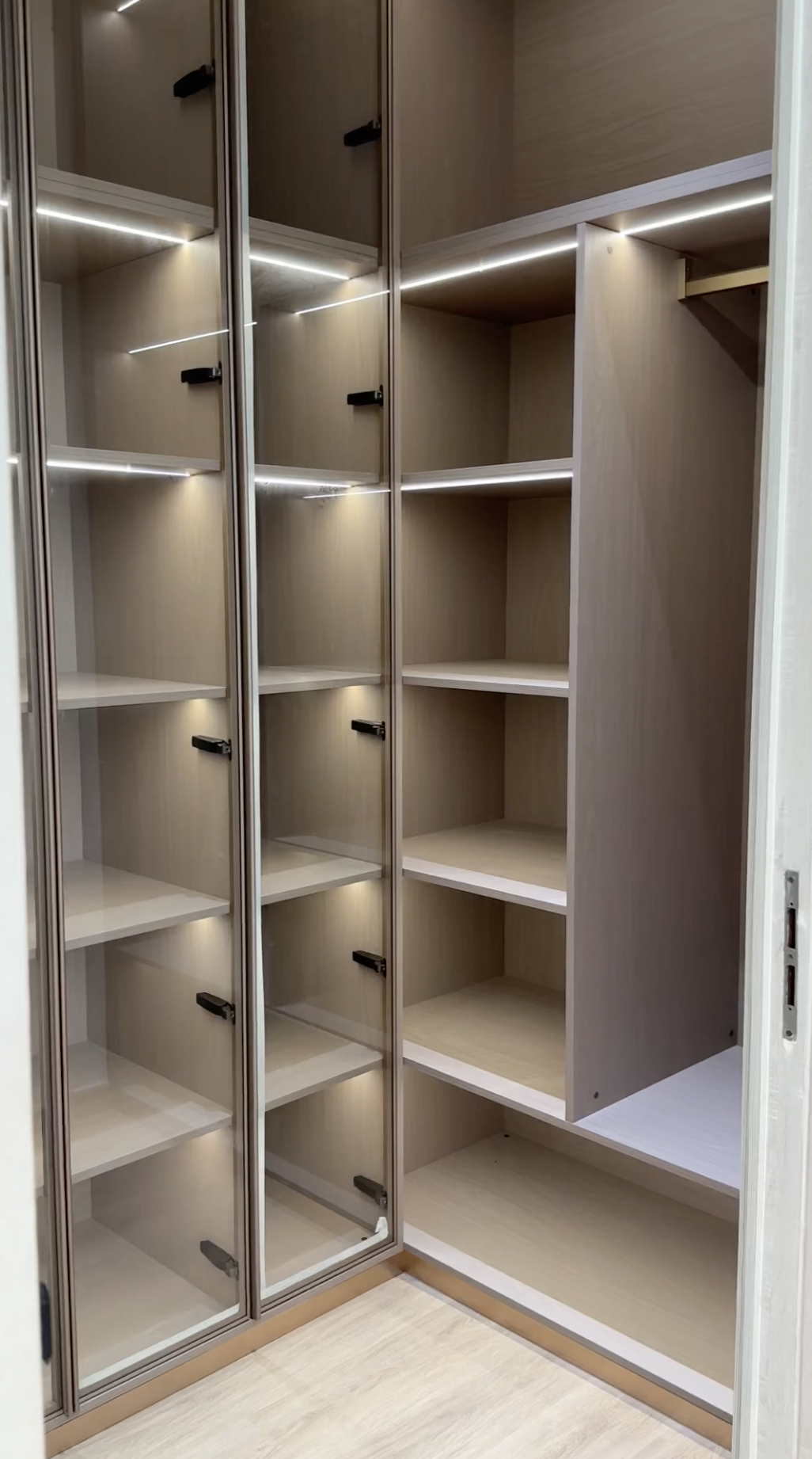 Bronze Glass Display Cabinet
